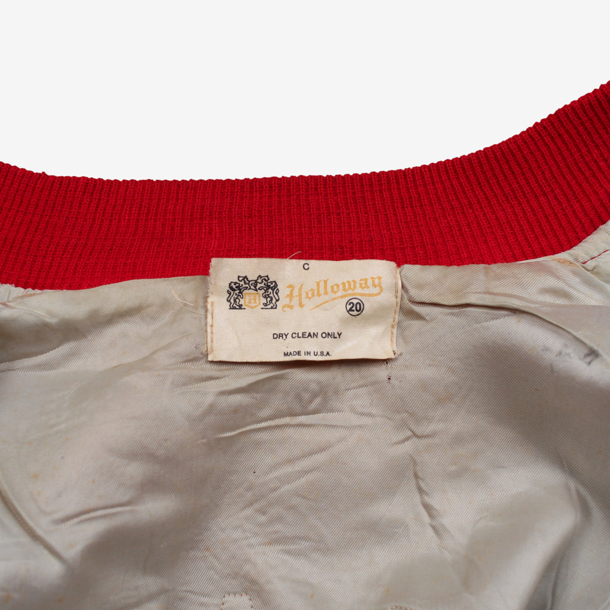 Vintage Holloway Varsity Jacket S Mens 50s