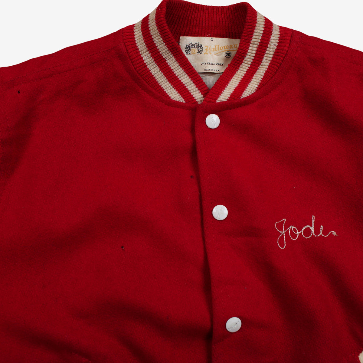 Vintage Holloway Varsity Jacket S Mens 50s