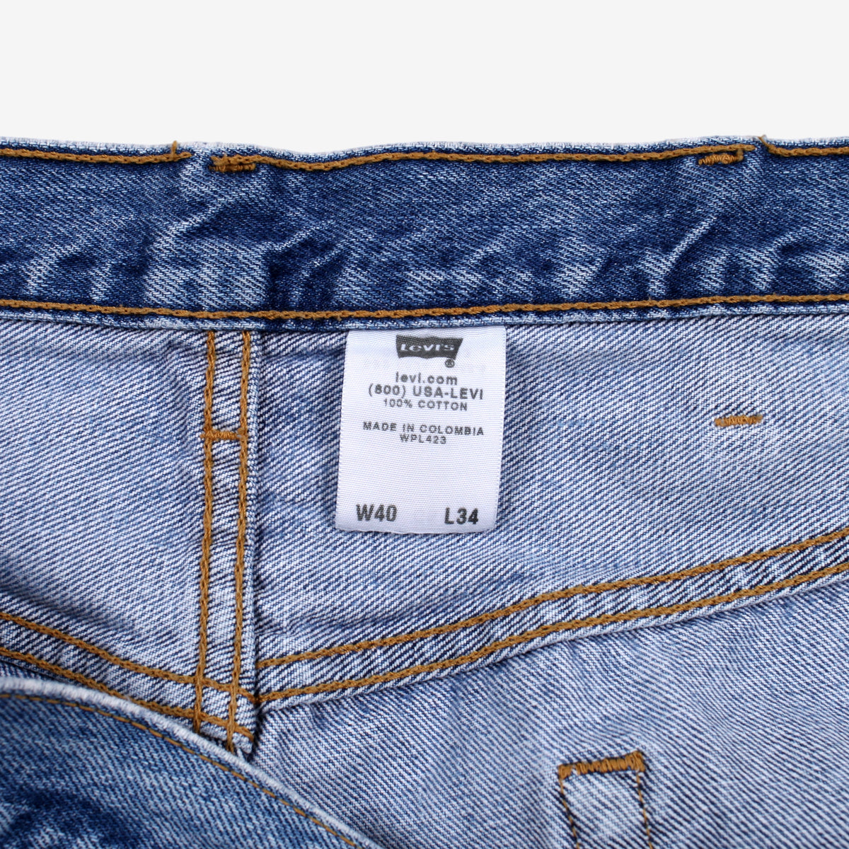 Levis 501 Jeans Regular Straight 40x34