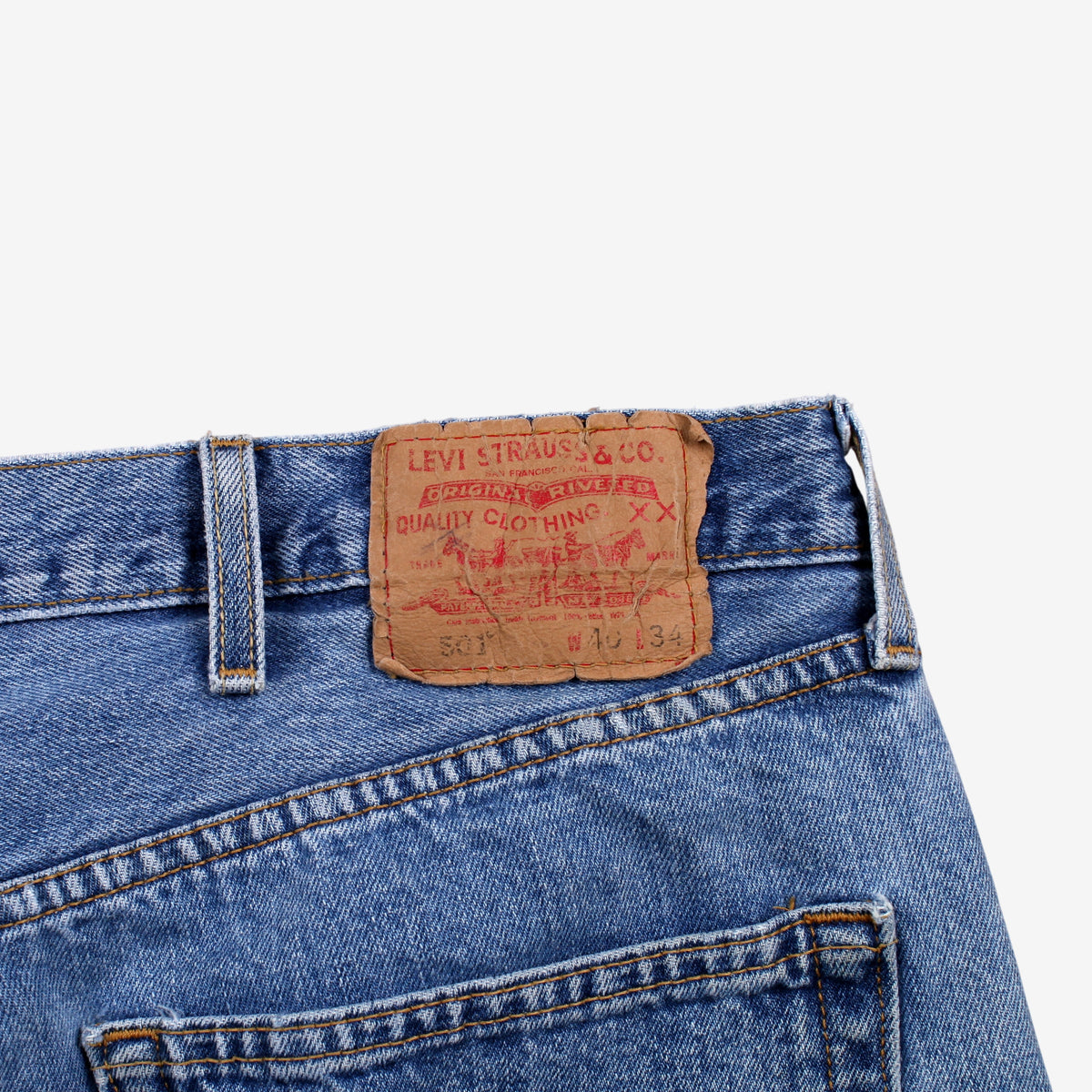 Levis 501 Jeans Regular Straight 40x34