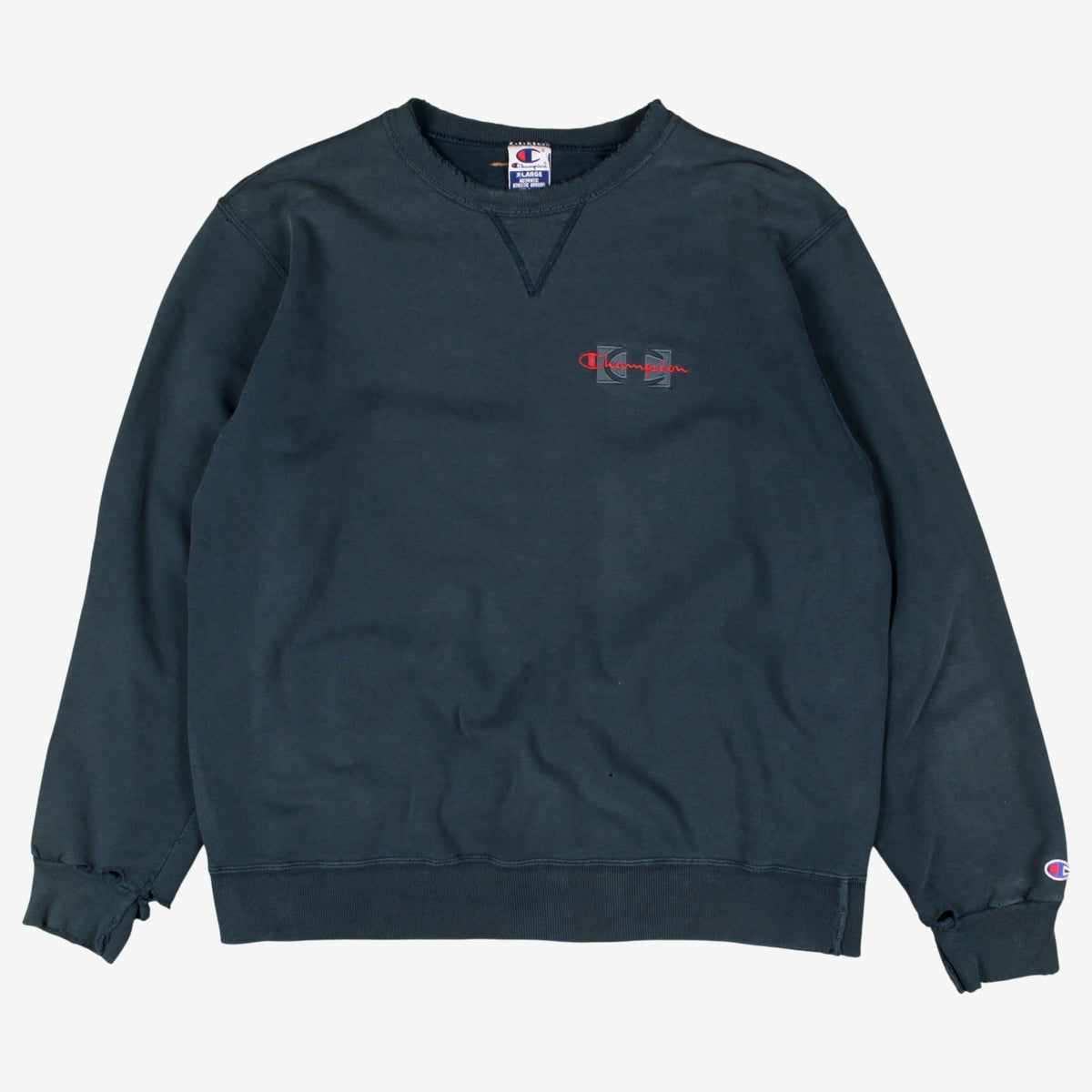 Vintage Champion Thrashed Sweatshirt XL Mens 90s