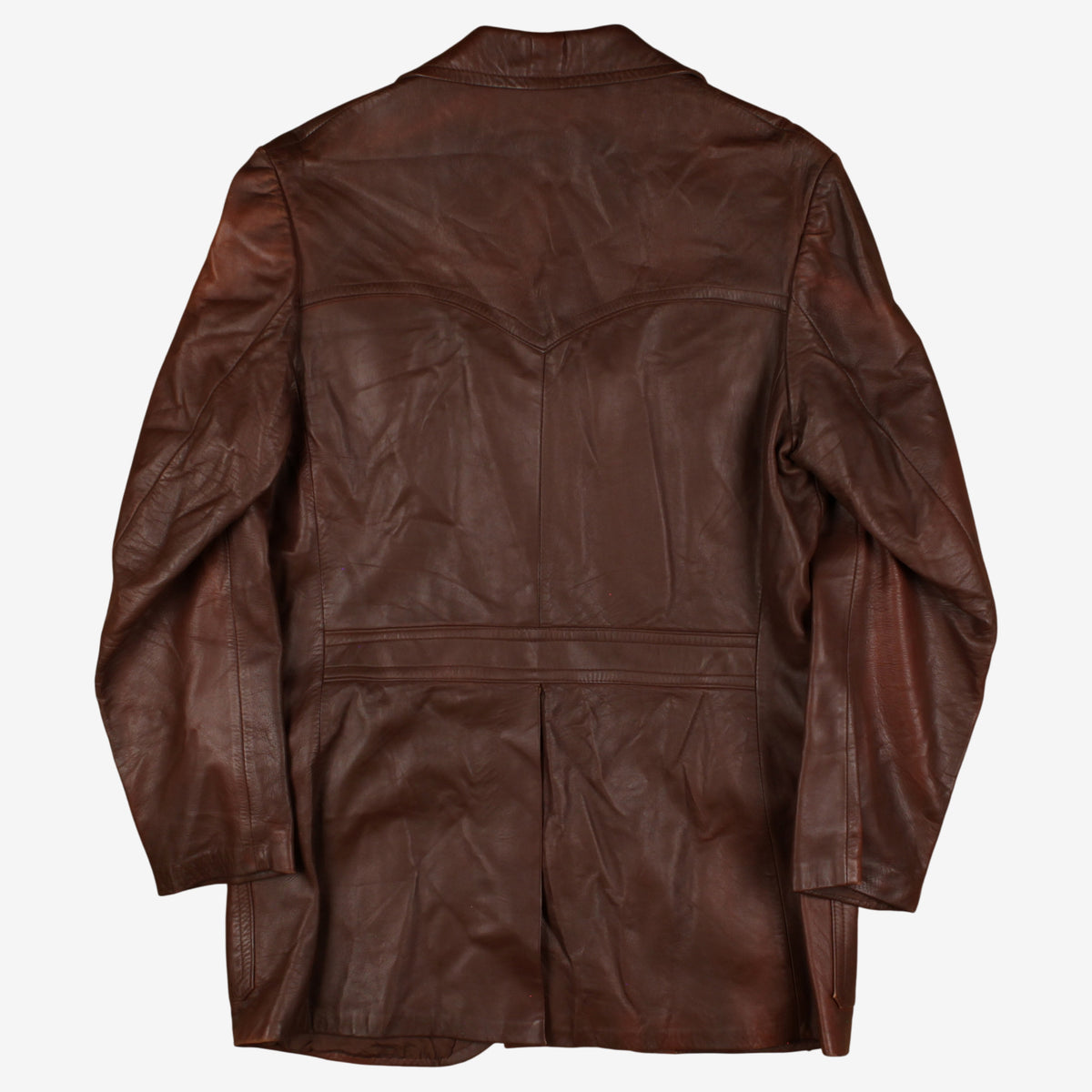 Vintage J Rodriguez Leather Jacket M Mens 70s