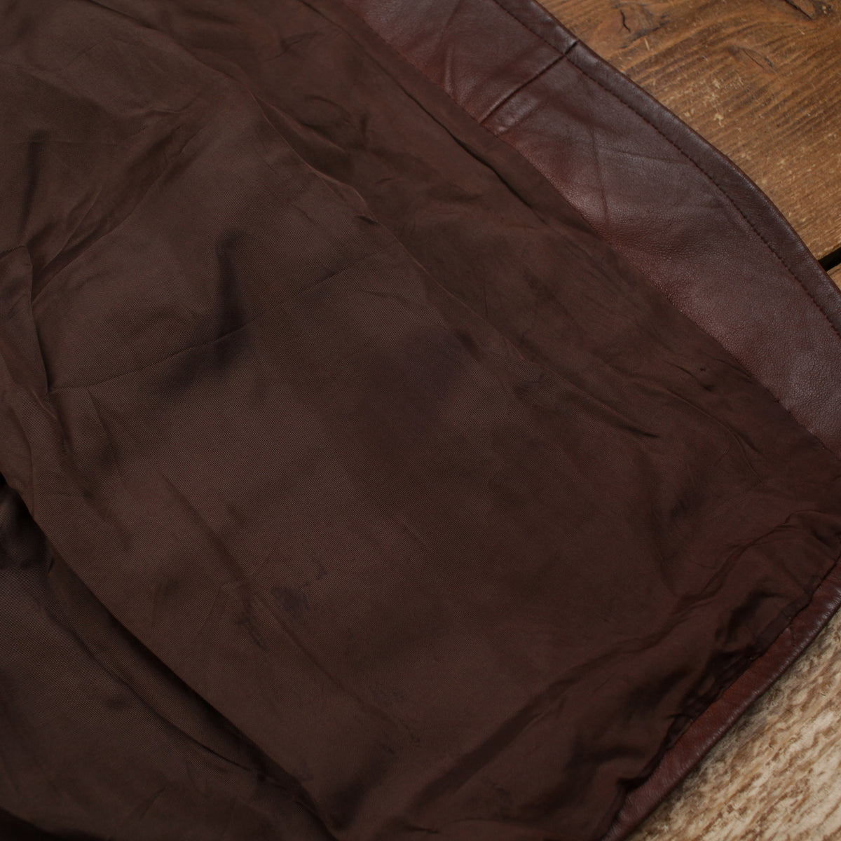 Vintage J Rodriguez Leather Jacket M Mens 70s