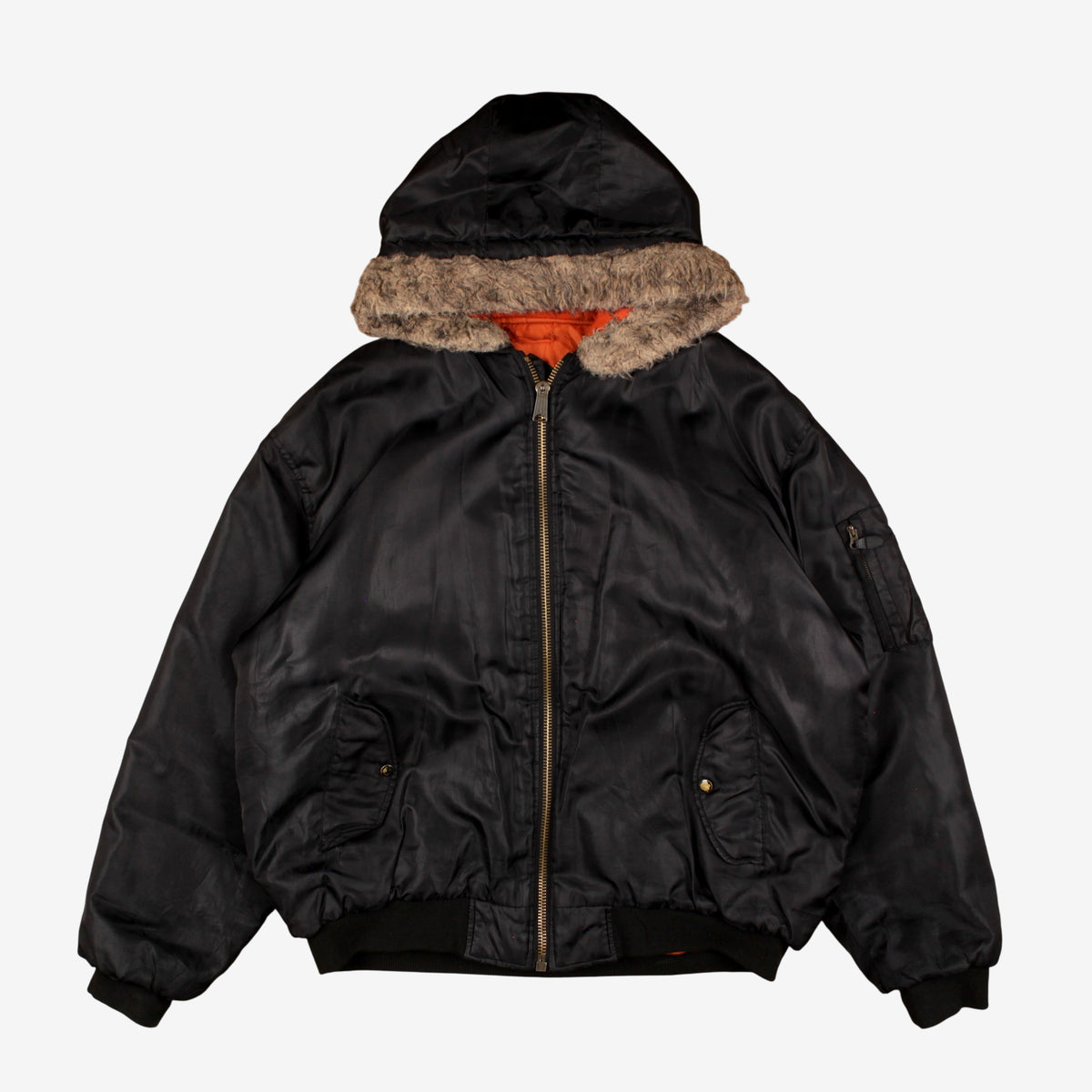 Axis Hooded Bomber Jacket XL Mens
