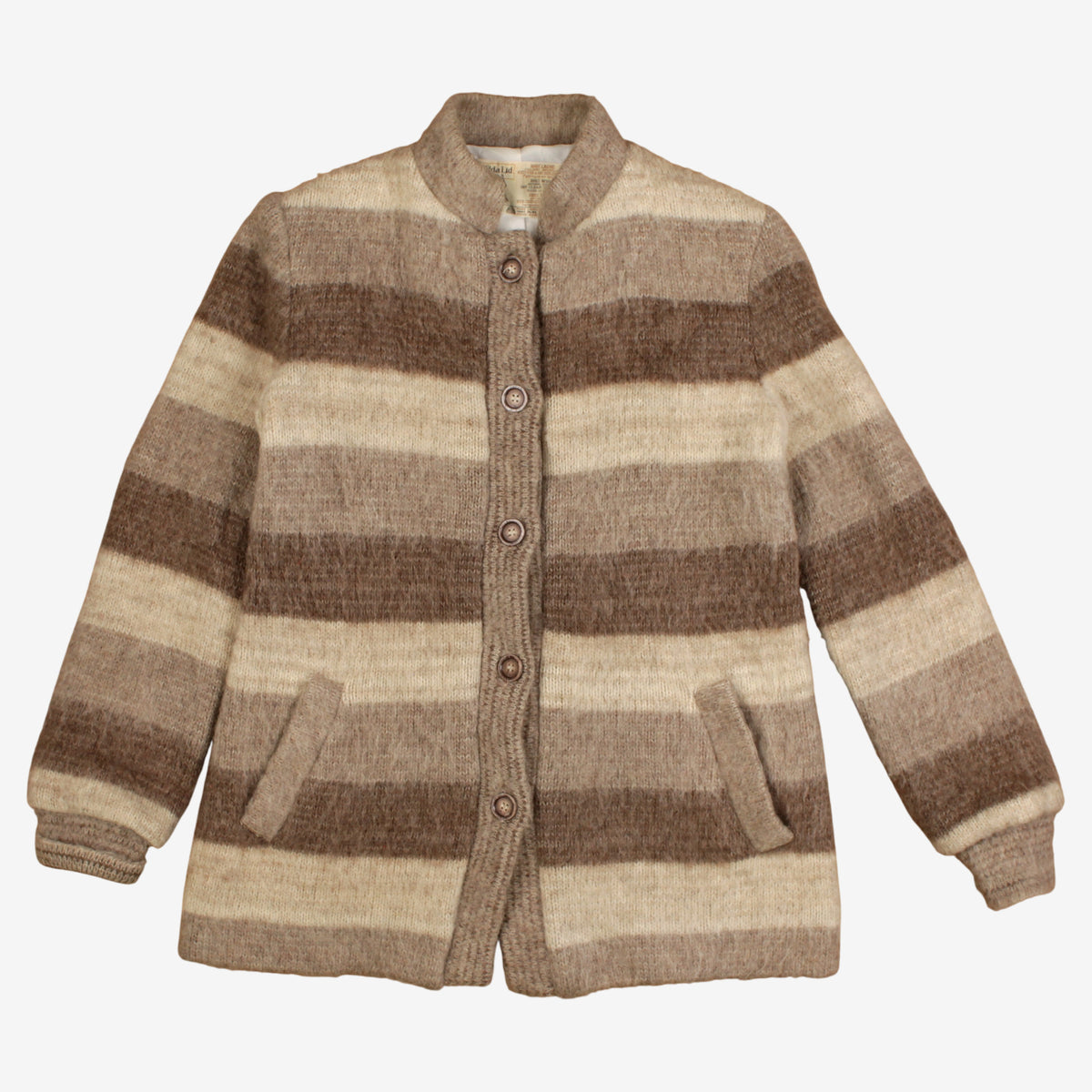 Vintage Hilda Ltd. Wool Cardigan M Womens