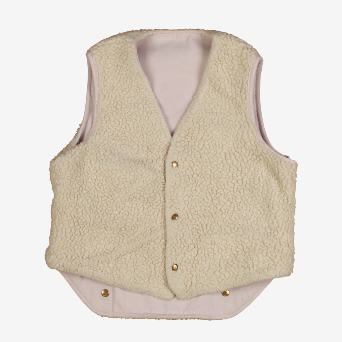 Vintage Carters Workwear Waistcoat Pink S Womens 90s
