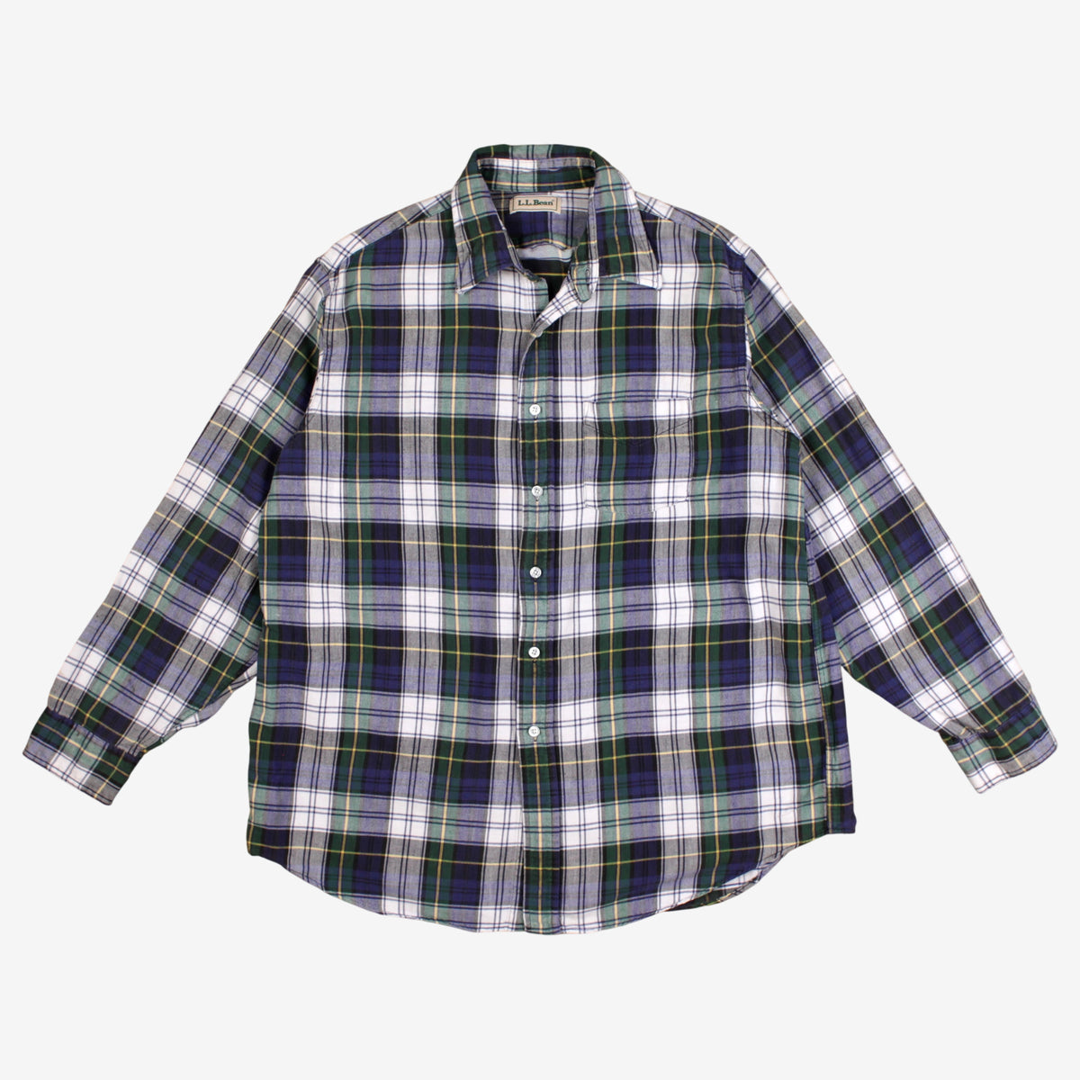 L.L. Bean Flannel Shirt L Mens