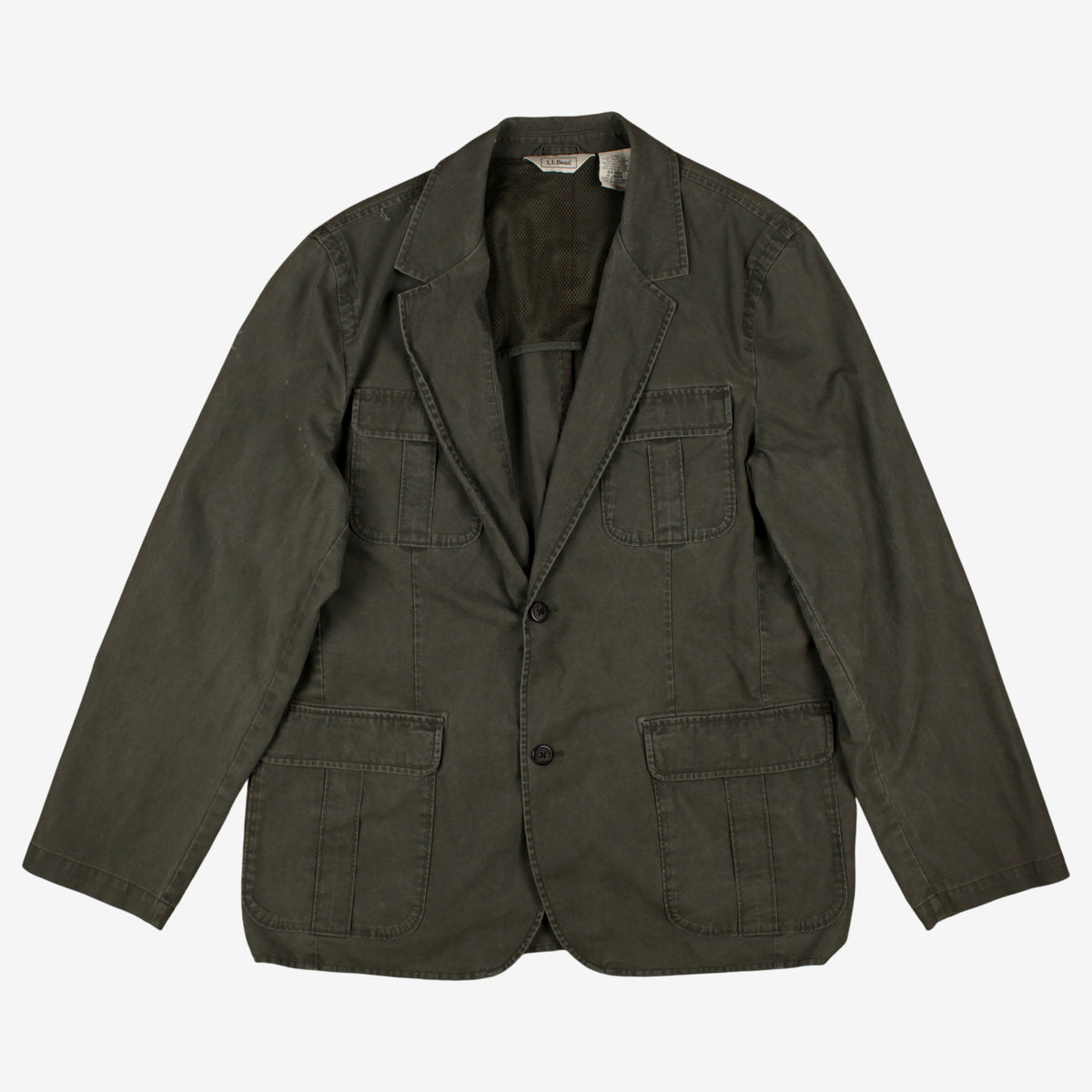 L.L. Bean Utility Blazer Jacket L Mens