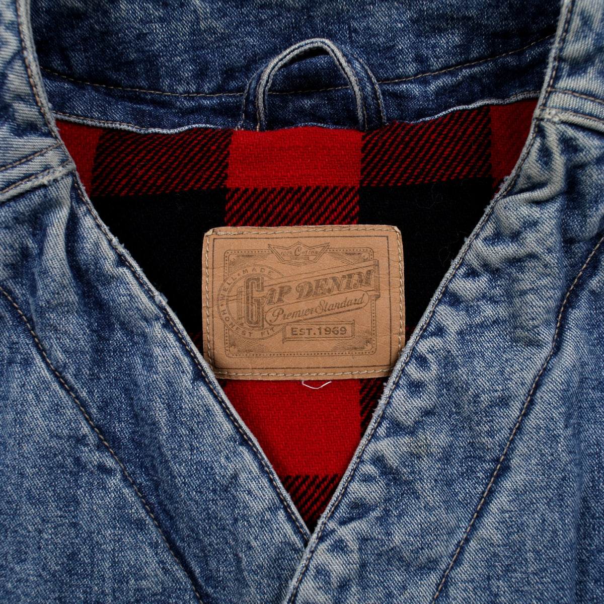 Gap Denim Vest L Mens 00s