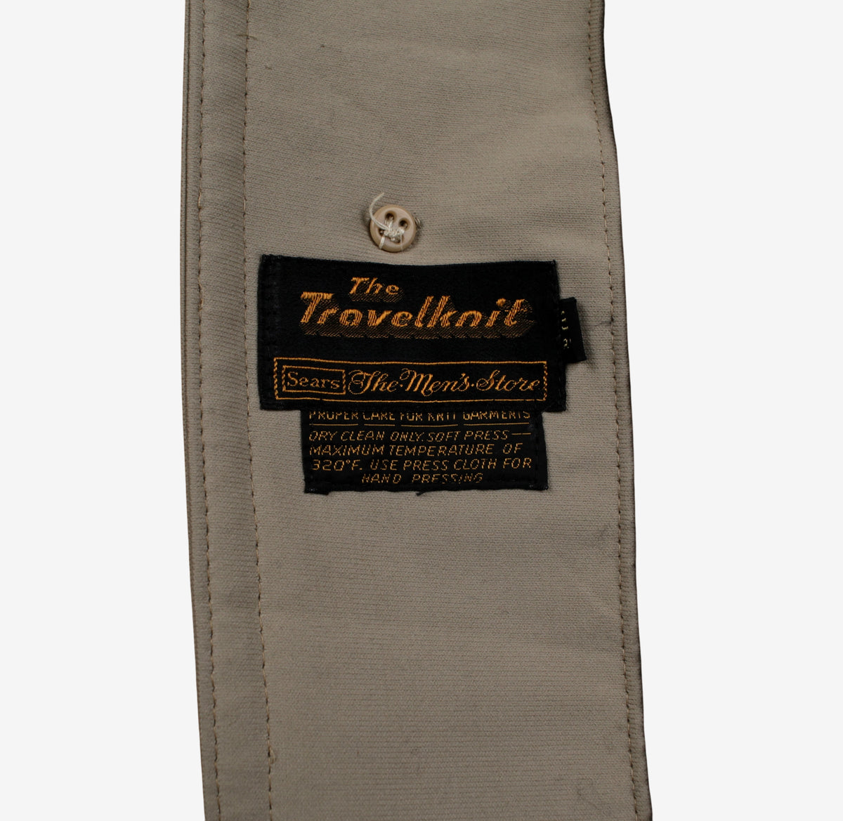 Sears Travelknit Coat Jacket S Mens