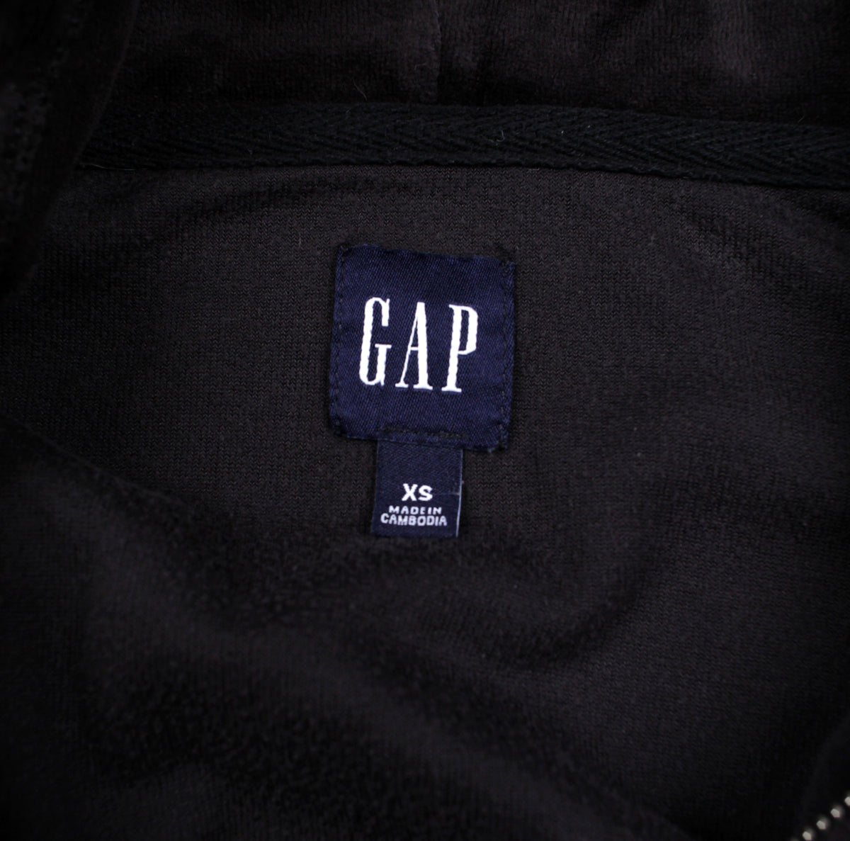 Gap Hoodie Velour Y2k Sweatshirt XS Womens