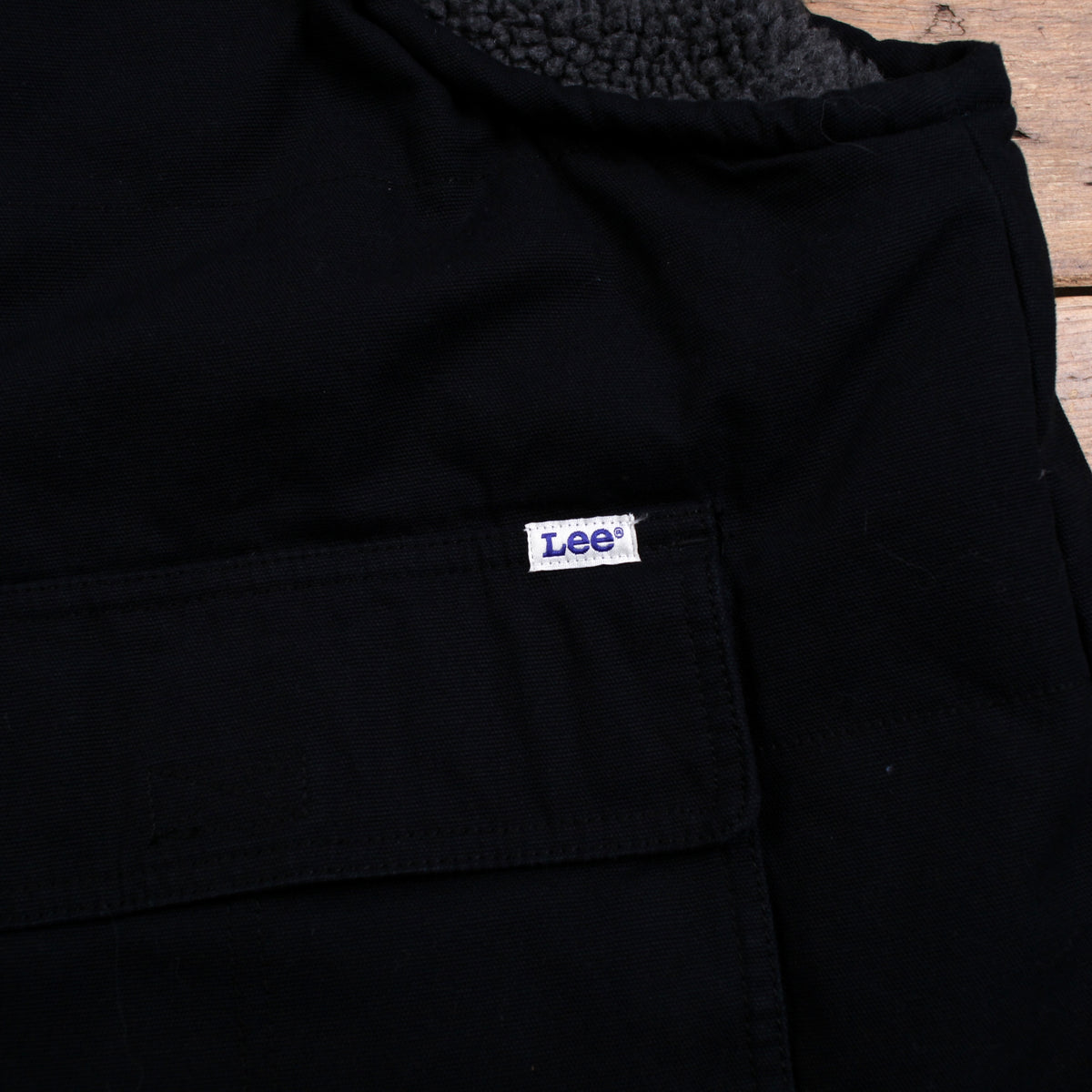 Lee Waistcoat Black 2XL Mens