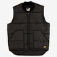 Cat Waistcoat Quilted Vest Jacket Black Mens M