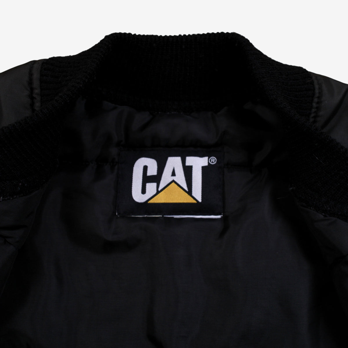 Cat Waistcoat Quilted Vest Jacket Black Mens M