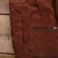 Vintage Bermans Suede Vest Jacket Mens S 70s
