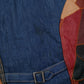 Kenneth Patchwork Leather Vest L Womens