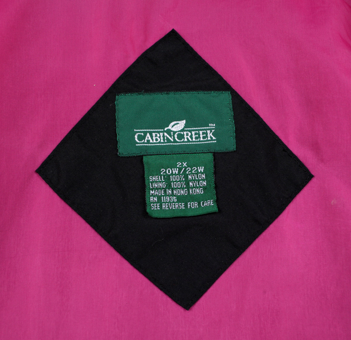 Vintage Cabin Creek Ski Windbreaker Jacket 2XL Mens 90s