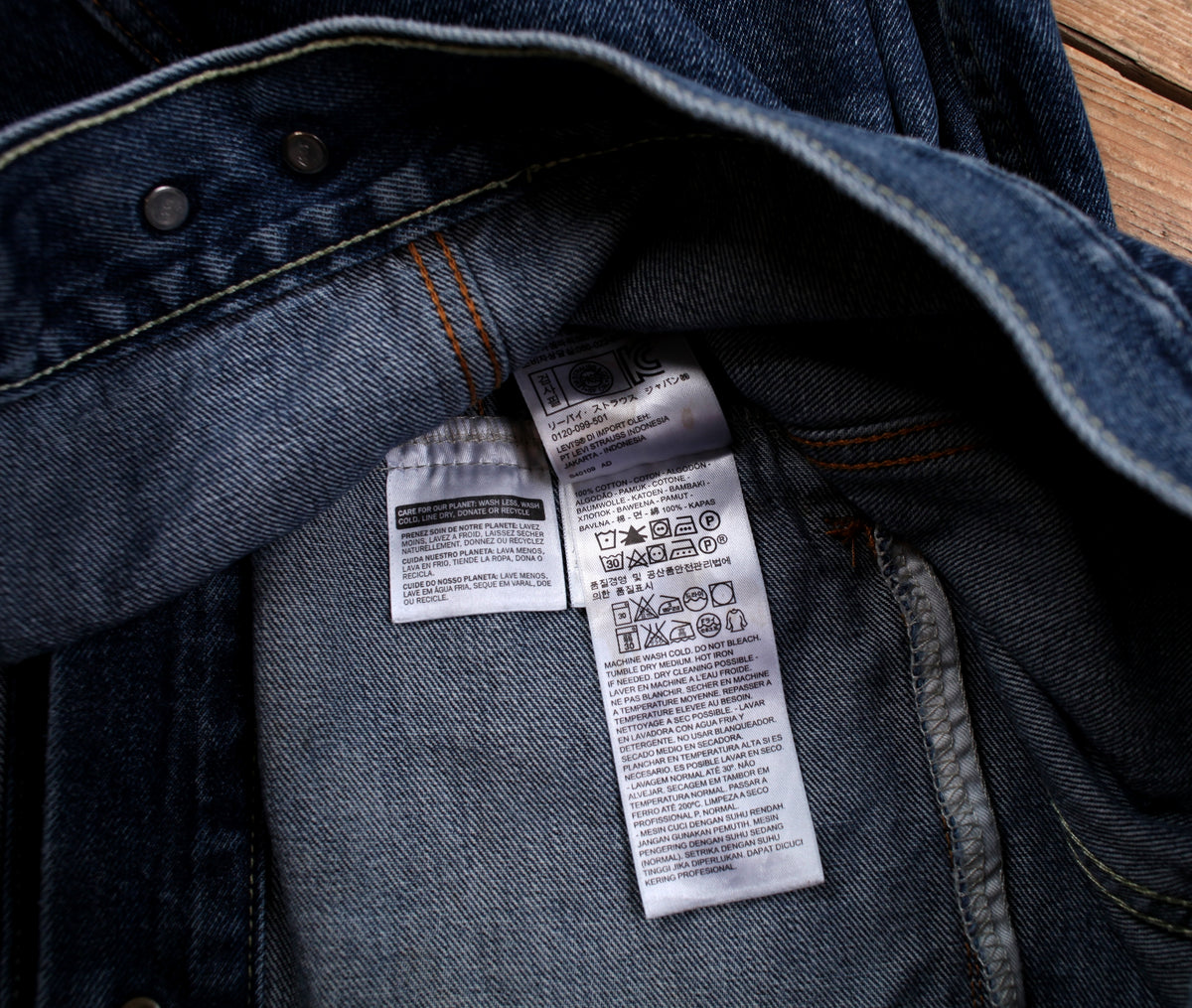 Levis Denim Jacket M Mens 00s