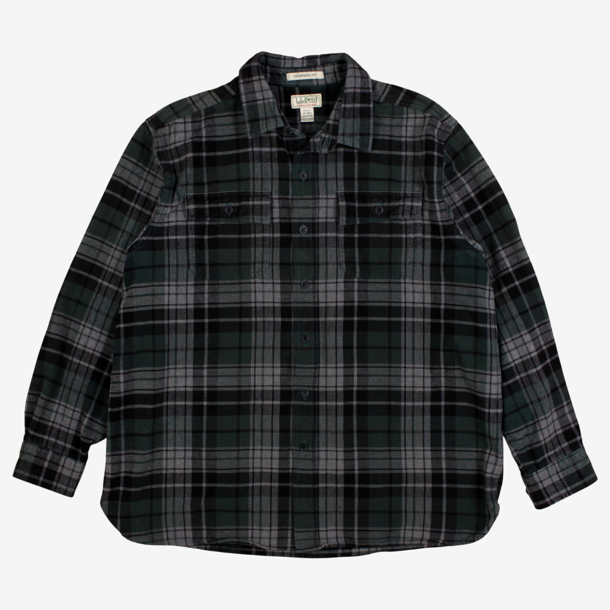 Vintage L.L. Bean Chamois Flannel Shirt XL Mens 90s