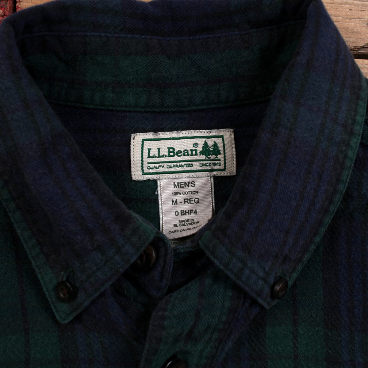 L.L. Bean Flannel Shirt M Mens