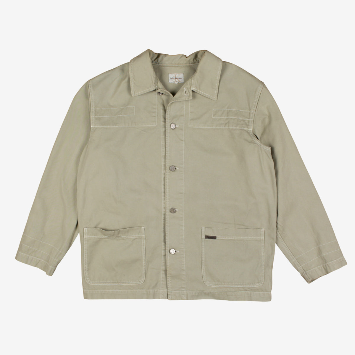 Calvin Klein Jeans Y2K Workwear Jacket XL Mens 00s