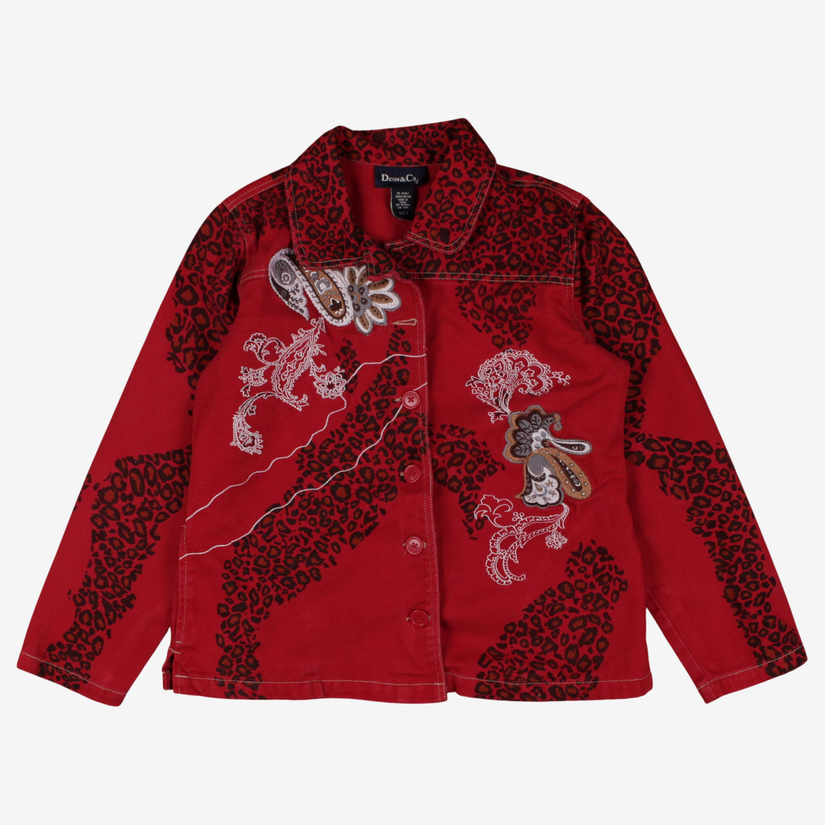 Denim & Co Denim Y2K Shirt S Womens