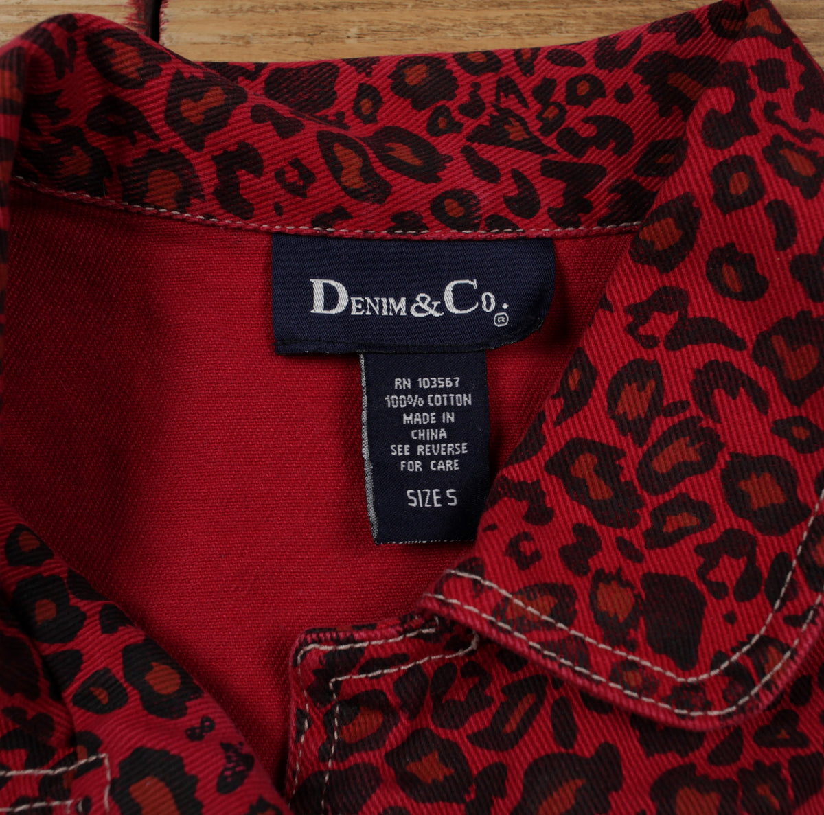 Denim & Co Denim Y2K Shirt S Womens