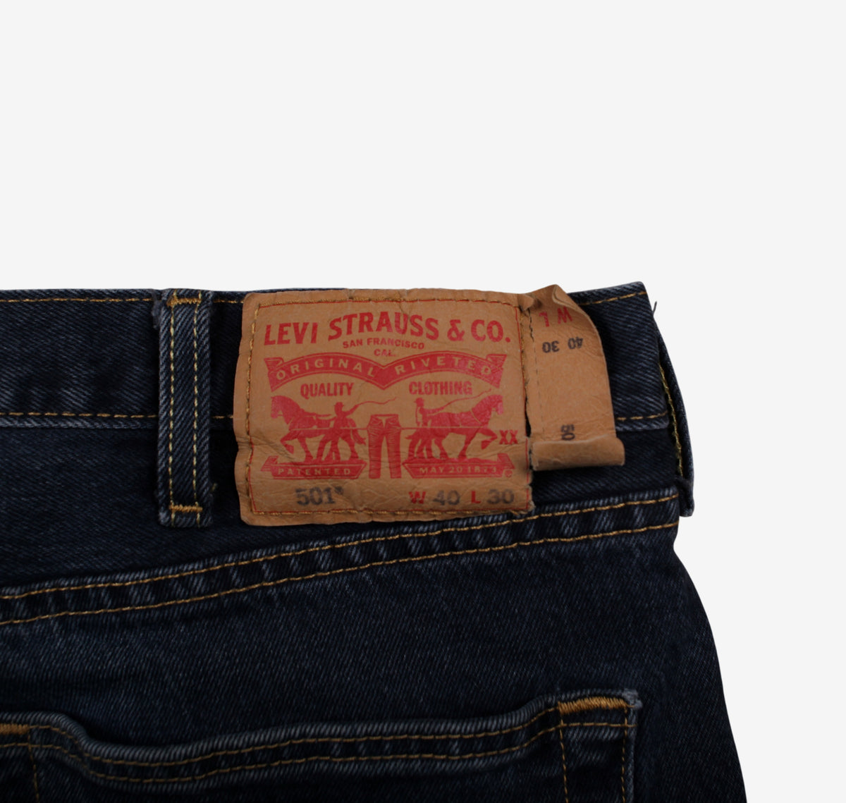 Levis 501 Jeans Regular Straight 40x30