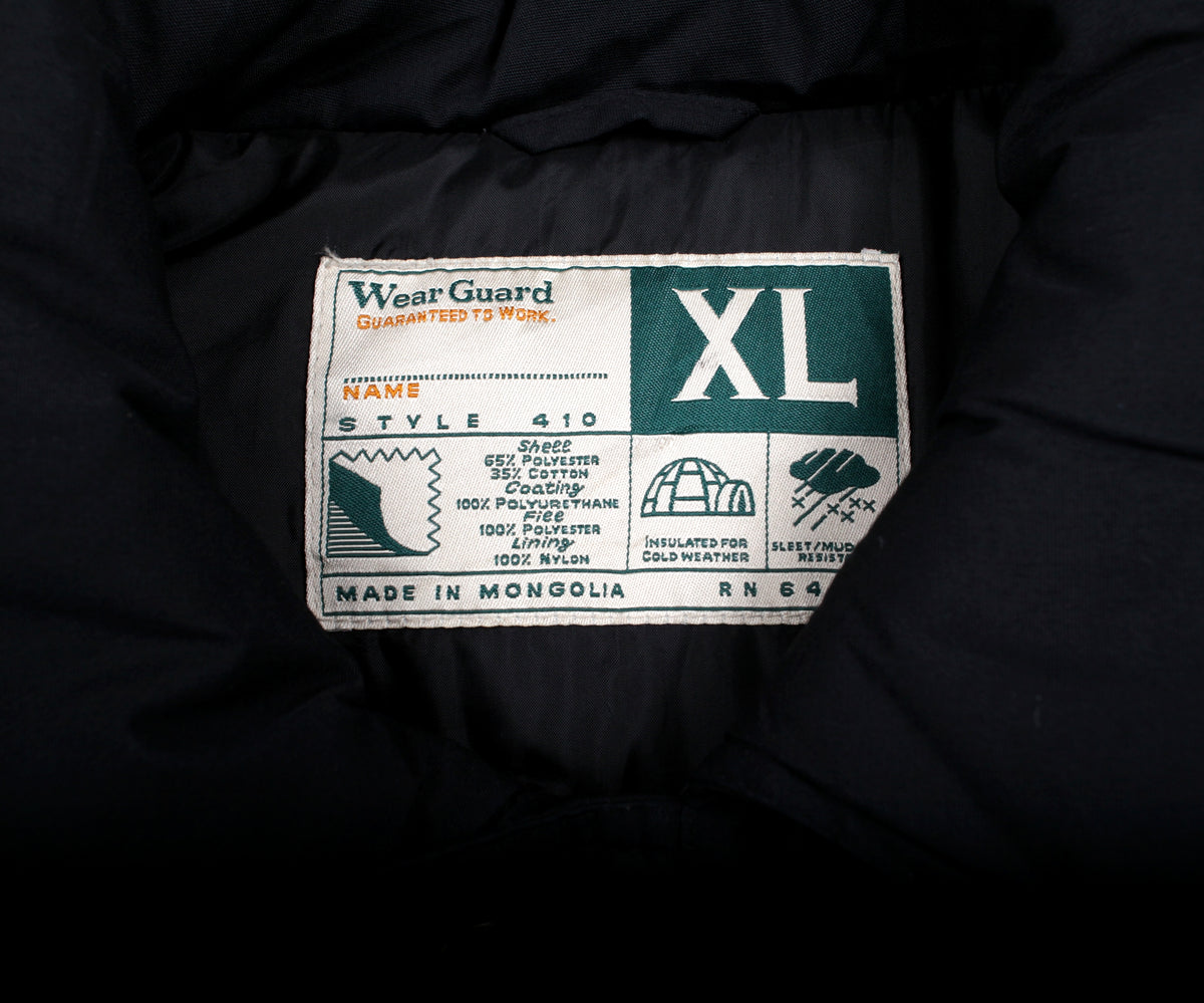 Vintage Wear Guard Bomber Jacket XL Mens 90s