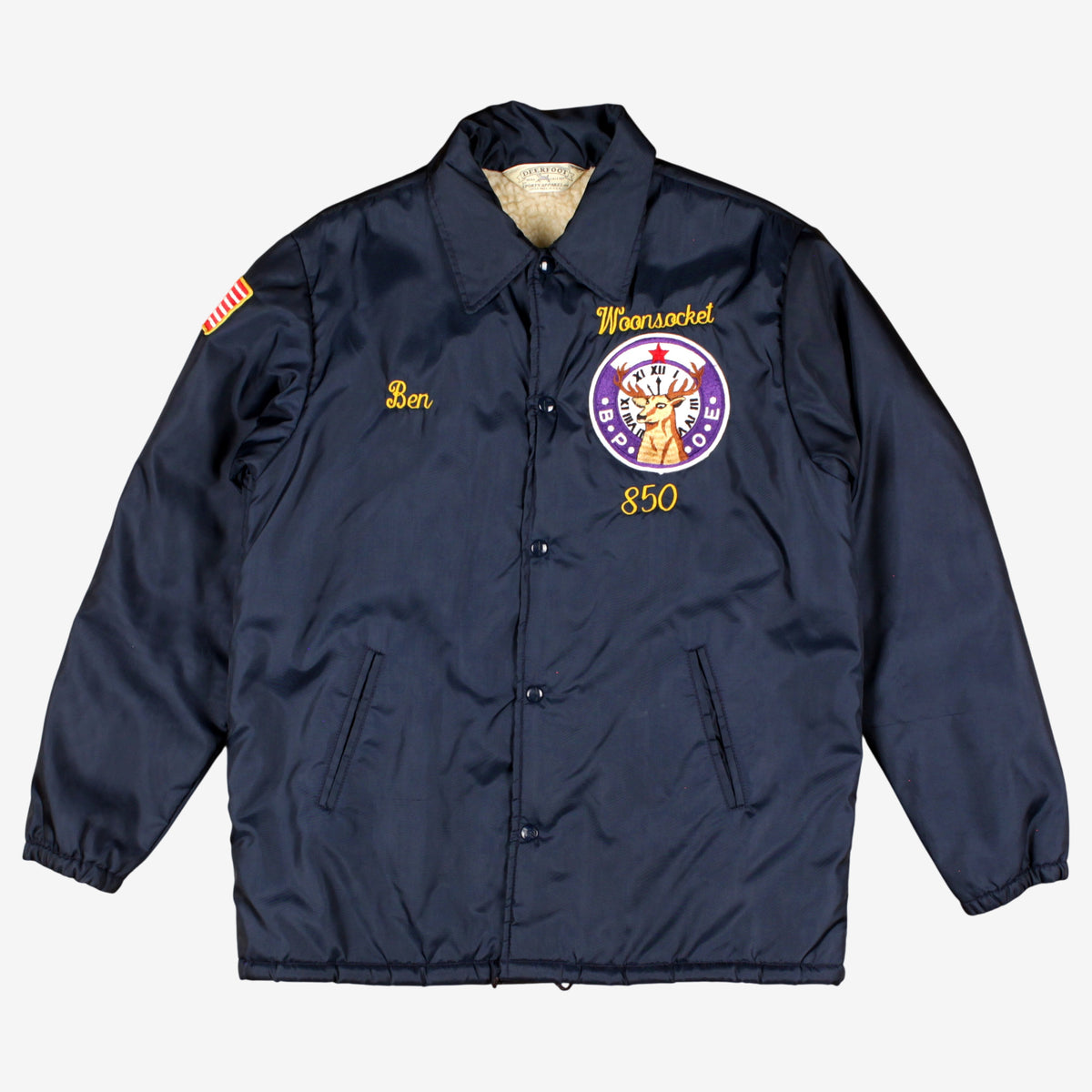Vintage Deerfoot Coach Jacket M Mens 70s