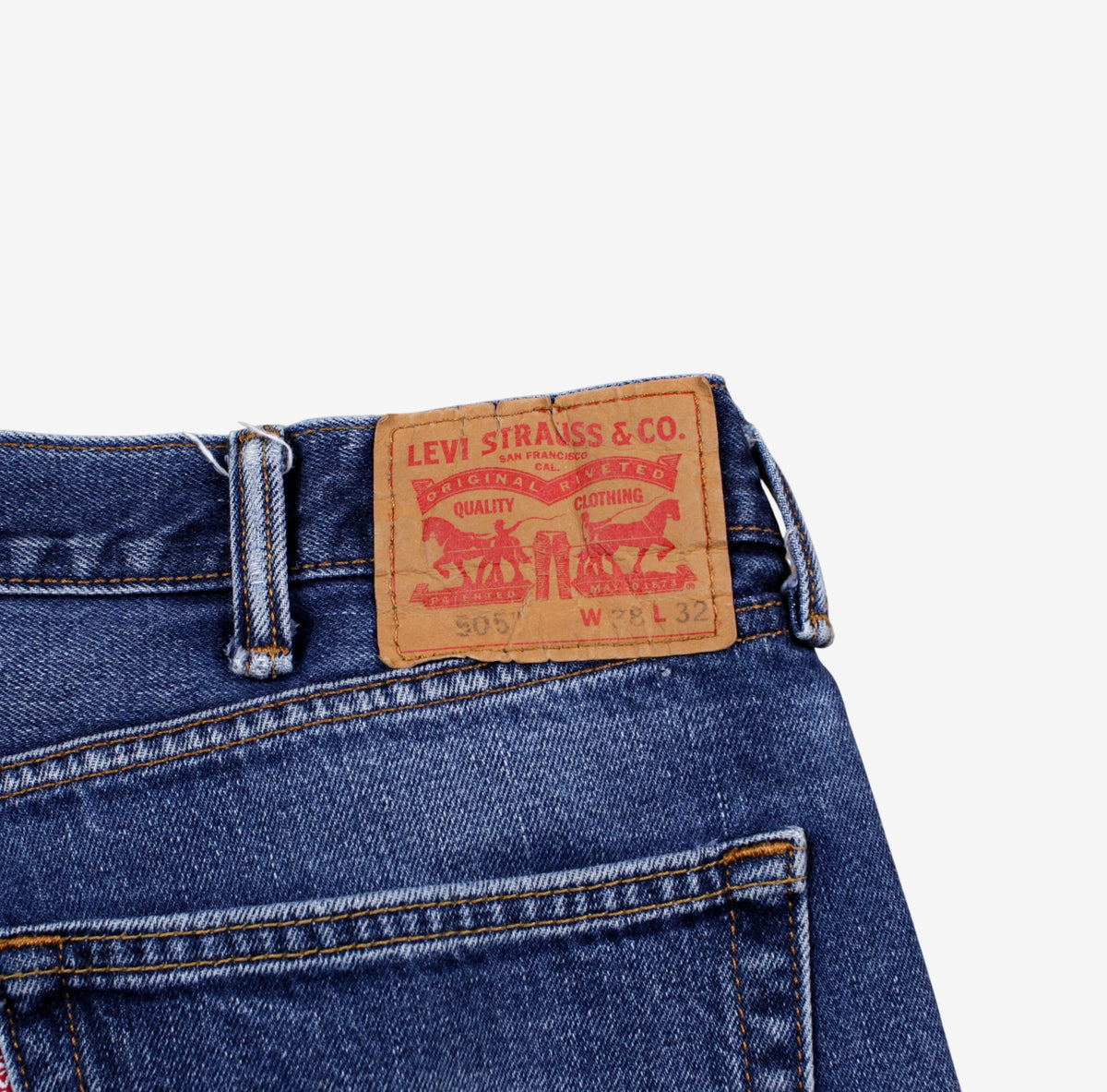 Levis 505 Jeans Regular Straight 38x32