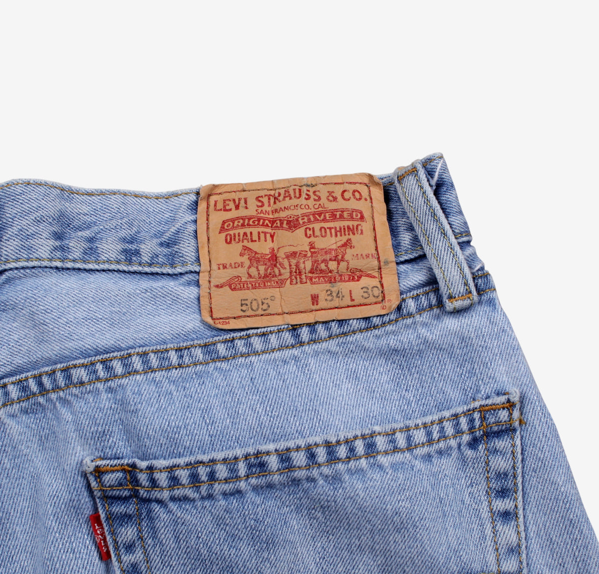 Levis 505 Jeans Regular Straight 34x30