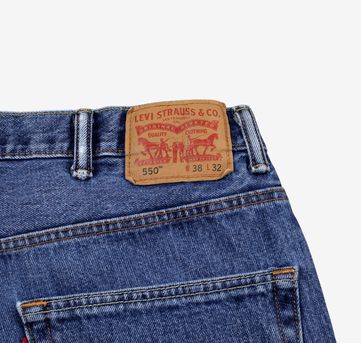 Levis 550 Jeans Relaxed Taper 38x30