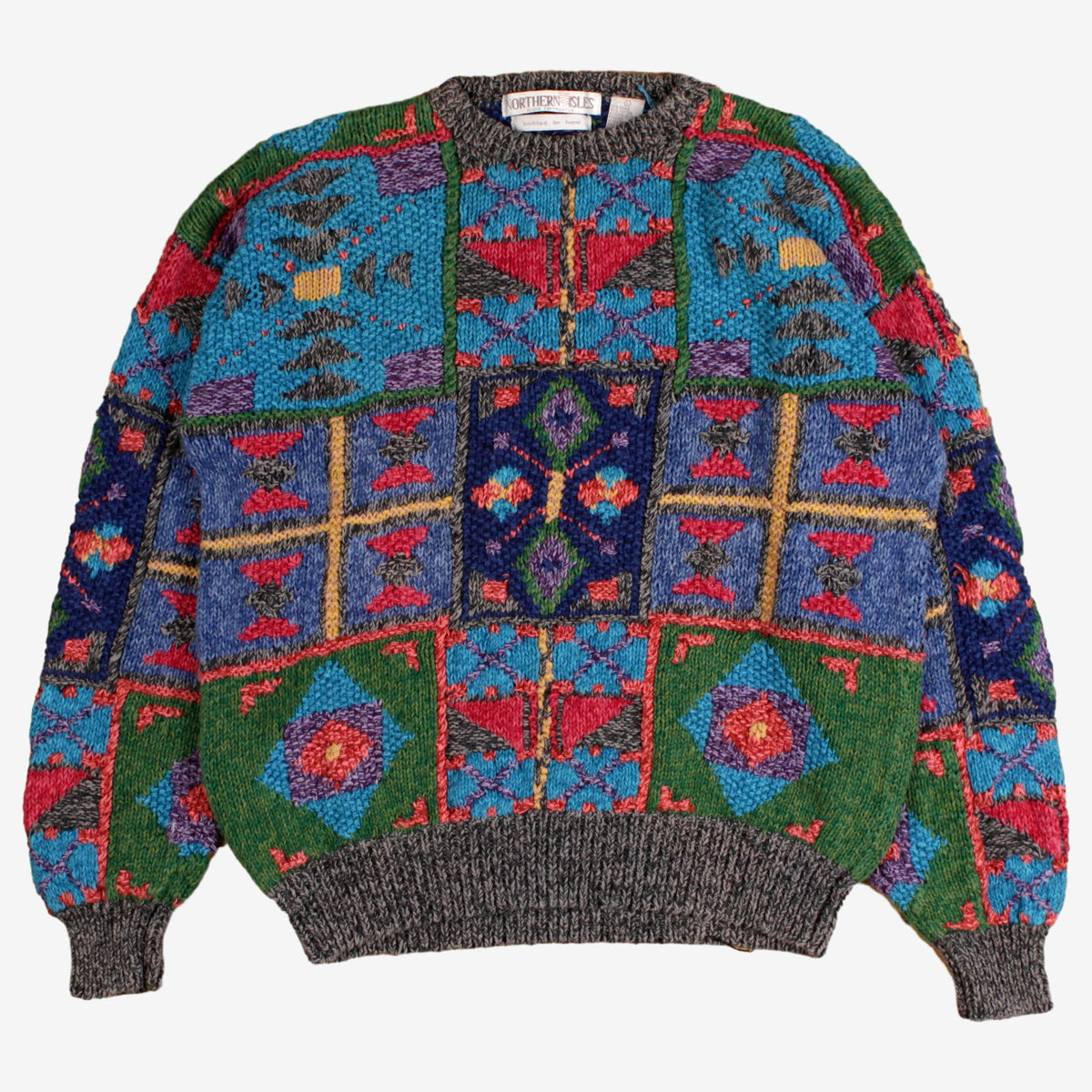 Vintage Northern Isles Sweater Jumper L Mens 90s