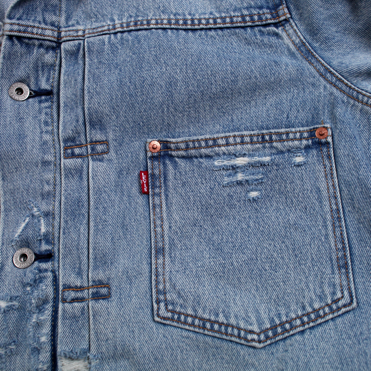 Levis Type I Denim Trucker Jacket XL Mens 00s