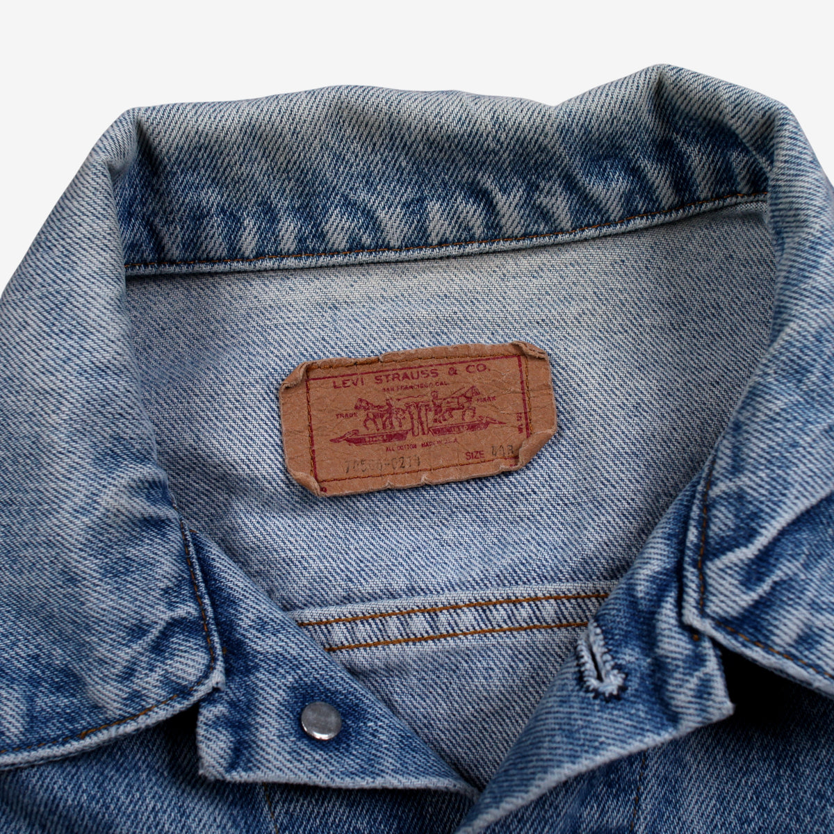 Vintage Levis Denim Jacket M Mens 90s