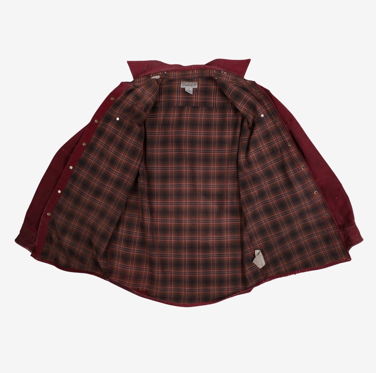 Carhartt Workwear Thrashed Snap Shirt S Mens