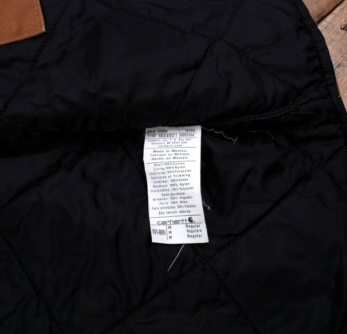 Carhartt Canvas Workwear Vest M Mens