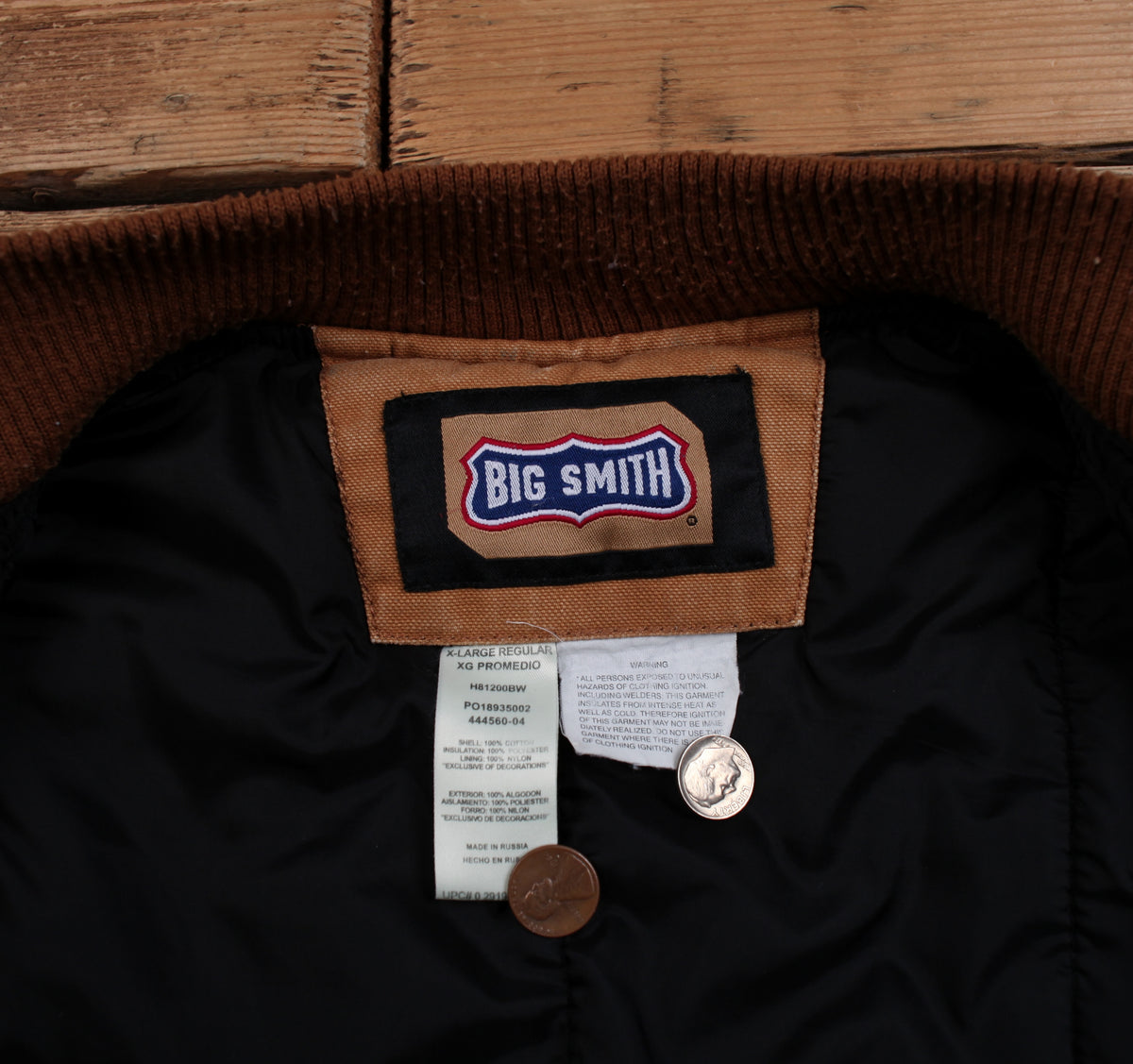 Big Smith Workwear Vest XL Mens 00s