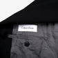 Calvin Klein Blazer Jacket 42L Mens Black Wool Blend Lined Smart Business Suit