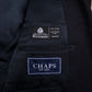 Chaps Wool Blazer Jacket 48L Mens Navy Blue Lined Preppy Smart Suit