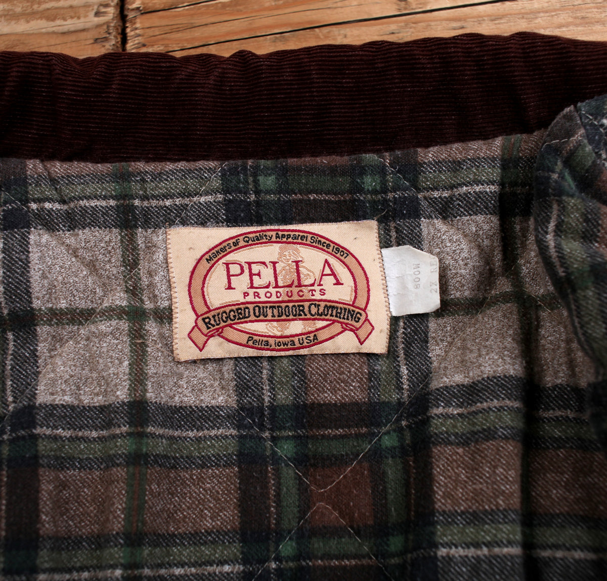 Vintage Pella Products Jacket XL Mens 90s