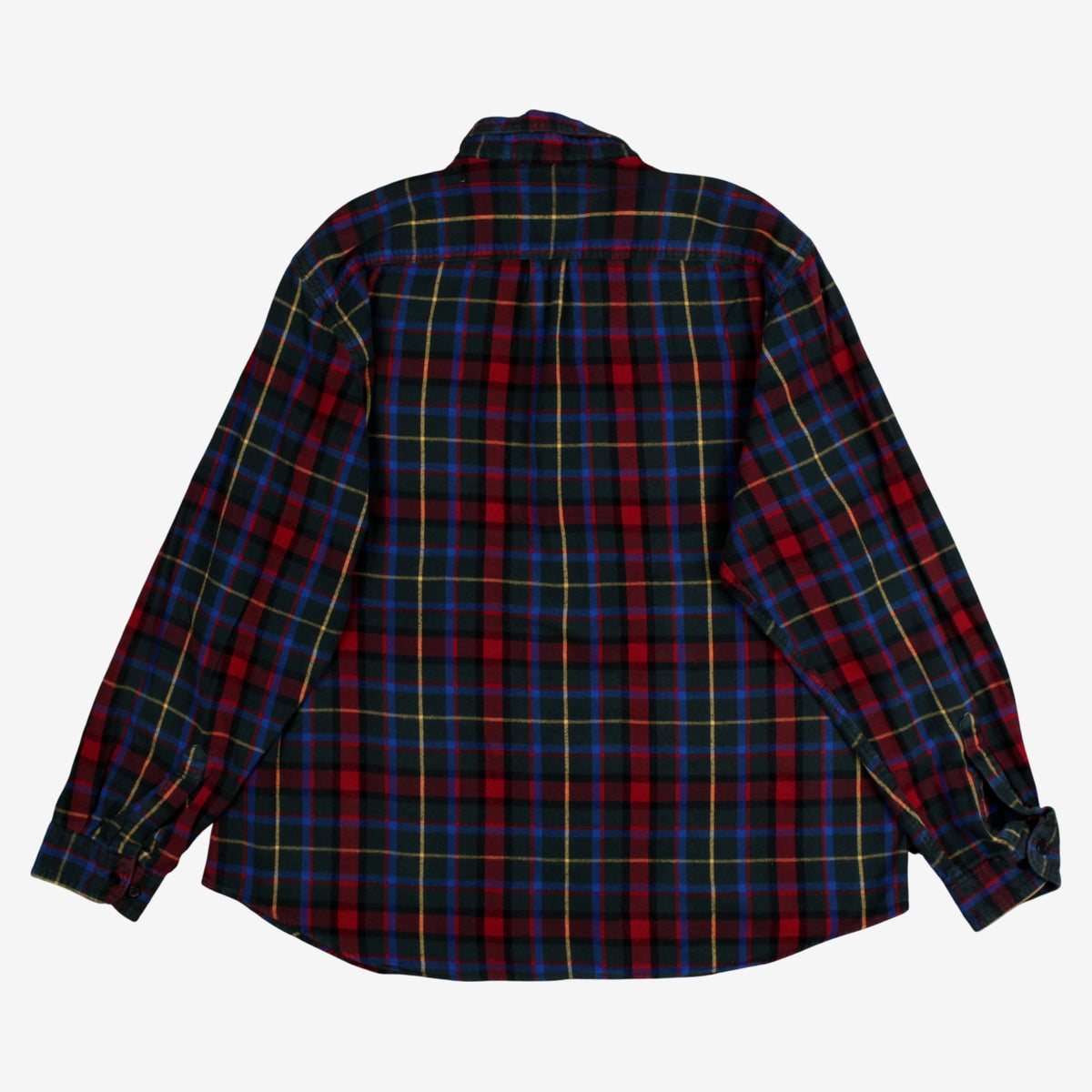 L.L. Bean Plaid Flannel Shirt XL Mens