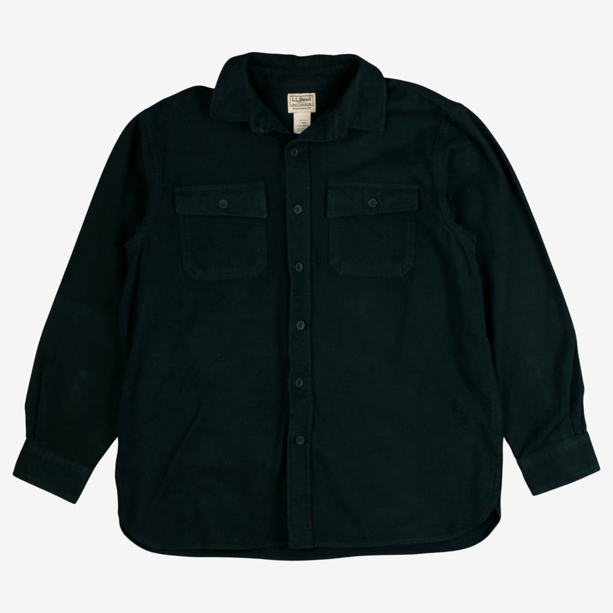 L.L. Bean Chamois Flannel Shirt L Mens