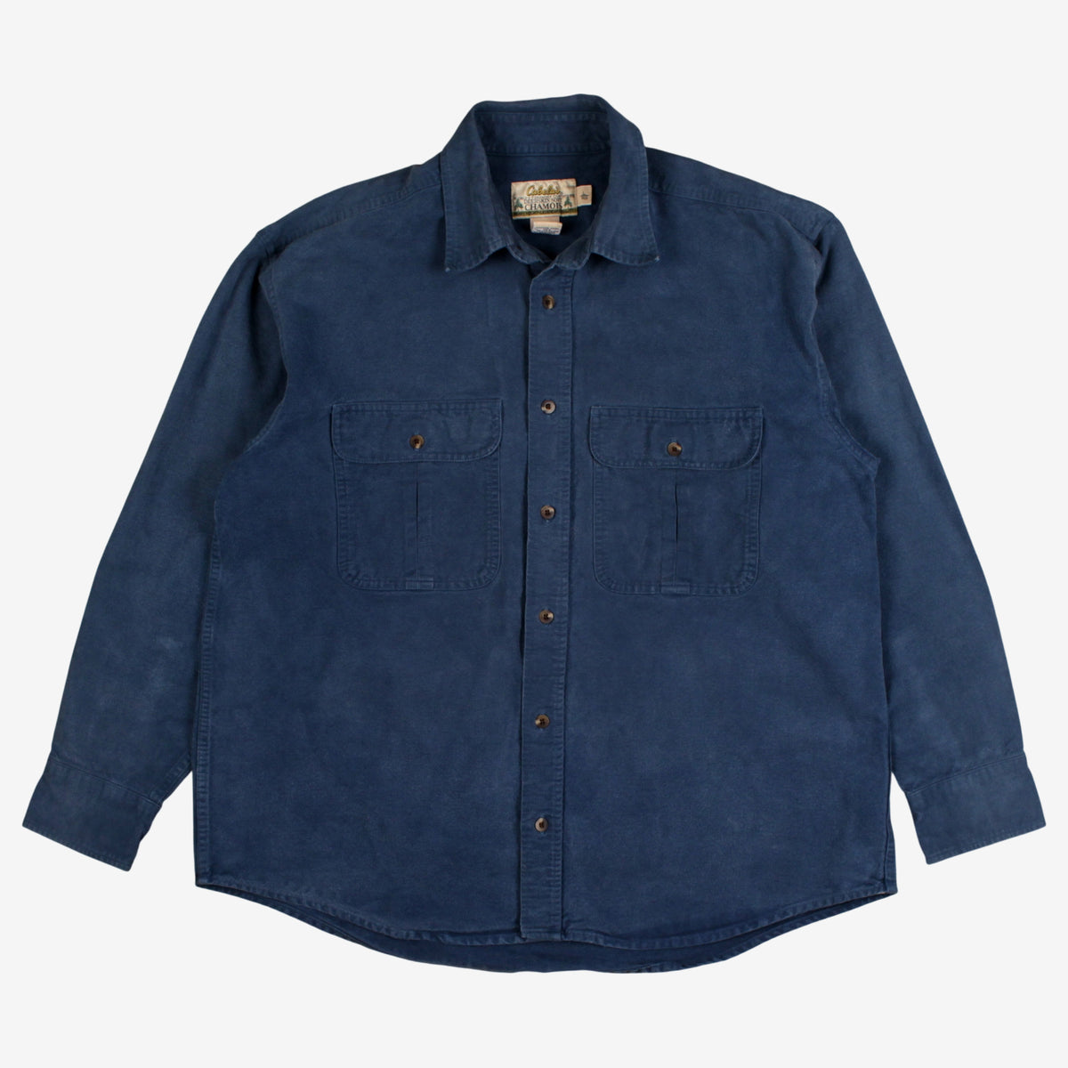 Cabelas Chamois Shirt L Mens