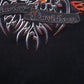 Y2k Harley Davidson Biker T-shirt M Mens 00s Black Savannah Georgia Motorcycle