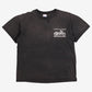 Vintage Delta Biker T-shirt L Mens 90s Black Motorcycle Graphic USA Made