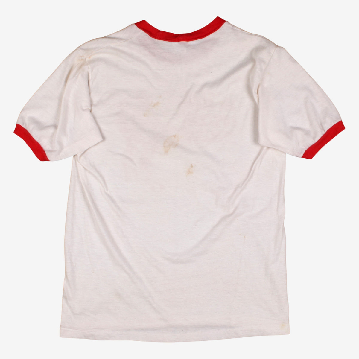 Vintage Sport T By Stedman Ringer T-shirt M Womens 70s White Single Stitch