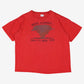 Vintage Miller Graphic T-shirt L Mens 90s Red USA Made Single Stitch Army