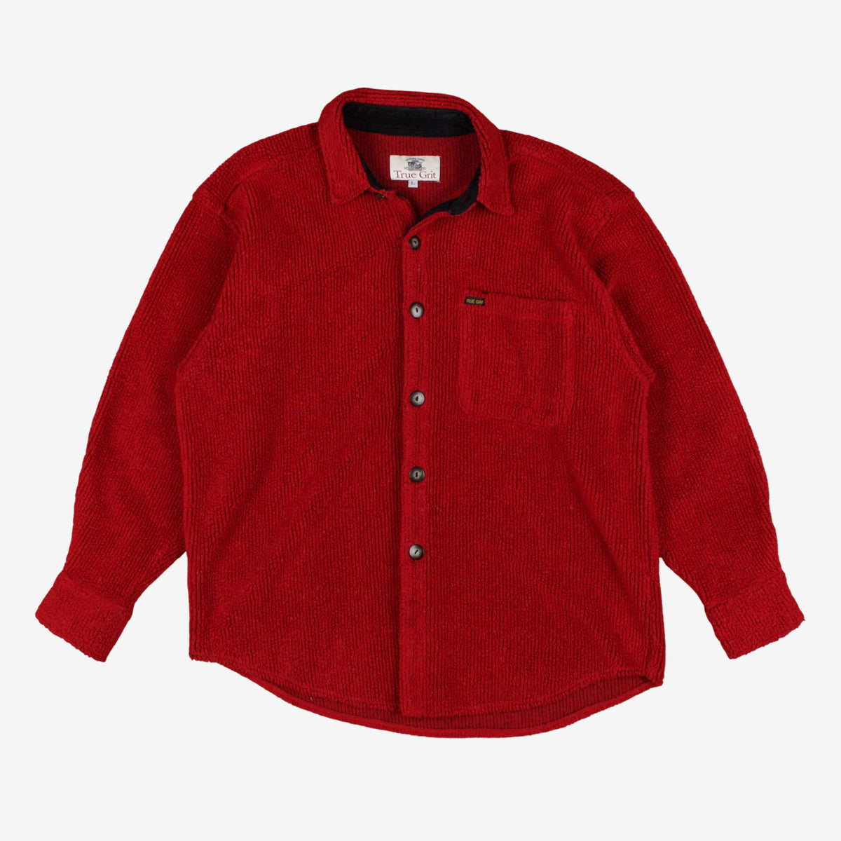 Vintage True Grit Fleece Shirt L Mens 90s